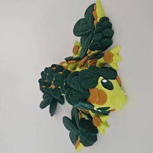 St. Patrick's Clover Fidget Dragon - 3D Print